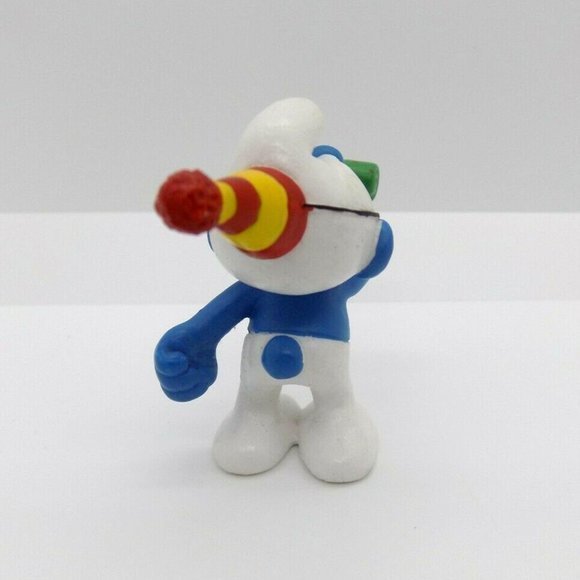 Smurf With Birthday Party Horn / Peyo 2007 - Picture 3 of 5